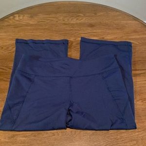 Tek Gear Shapewear Womens Medium Navy Blue Capris